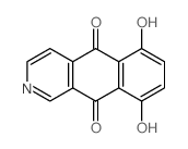 6,9-Dihydroxybenzo[g]isoquinoline-5,10-dione Structure