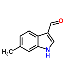 6-甲基吲哚-3-甲醛结构式