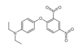 4-(2,4-dinitrophenoxy)-N,N-diethylaniline结构式