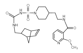 格列胺脲结构式