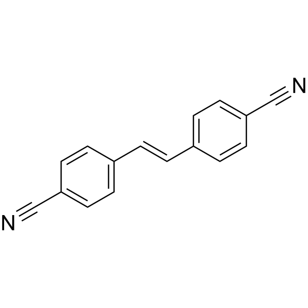 4,4''-DICYANOSTILBENE Structure