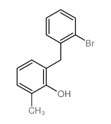 Phenol,2-[(2-bromophenyl)methyl]-6-methyl- picture