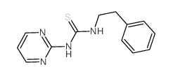 1-phenethyl-3-pyrimidin-2-yl-thiourea Structure