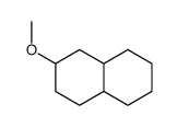 Decahydro-2-methoxynaphthalene Structure