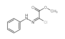 methyl 2-chloro-2-n''-(phenyl)hydrazino acetate Structure