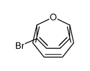 7-bromo-11-oxabicyclo[4.4.1]undeca-1,3,5,7,9-pentaene Structure