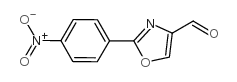 2-(4-NITRO-PHENYL)-OXAZOLE-4-CARBALDEHYDE Structure