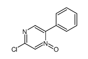 5-chloro-1-oxido-2-phenylpyrazin-1-ium Structure