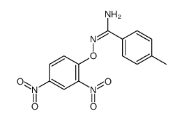 N'-(2,4-dinitrophenoxy)-4-methylbenzenecarboximidamide Structure