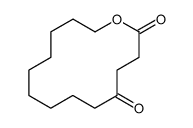 oxacyclotetradecane-2,5-dione Structure