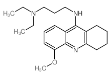 N,N-diethyl-N-(4-methoxy-5,6,7,8-tetrahydroacridin-9-yl)propane-1,3-diamine picture