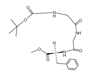 Boc-Gly-Gly-Phe-OMe结构式