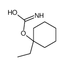 1-Ethylcyclohexyl=carbamate结构式