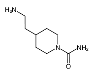 4-(2-aminoethyl)piperidine-1-carboxamide Structure