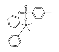 [dimethyl(diphenyl)-λ5-phosphanyl] 4-methylbenzenesulfonate结构式