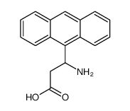 3-AMINO-3-ANTHRACEN-9-YL-PROPIONIC ACID structure