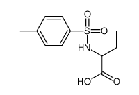 2-[(4-methylphenyl)sulfonylamino]butanoic acid结构式