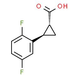 trans-2-(2,5-difluorophenyl)cyclopropane-1-carboxylic acid picture