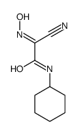 2-cyano-N-cyclohexyl-2-hydroxyiminoacetamide Structure