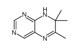 Pteridine, 1,7-dihydro-6,7,7-trimethyl- (9CI)结构式