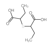 Butanoic acid,2,2'-thiobis-结构式