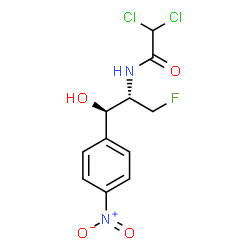 3-fluorochloramphenicol结构式