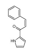 3-phenyl-1-(pyrrol-2-yl)-2-propen-1-one结构式