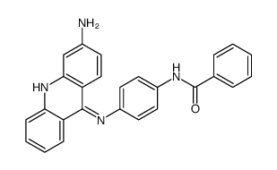 Benzamide, N-(4-((3-amino-9-acridinyl)amino)phenyl)-结构式