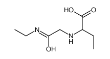 2-[[2-(ethylamino)-2-oxoethyl]amino]butanoic acid Structure