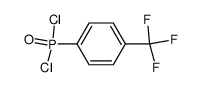 (4-Trifluormethyl-phenyl)-phosphonsaeure-dichlorid结构式