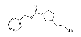 3-氨乙基-1-羰基-吡咯烷结构式