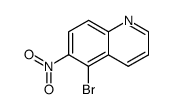 5-bromo-6-nitro-quinoline结构式