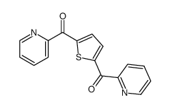 2-pyridyl-5-(2-pyridylcarbonyl)-tien-2-ylmethanone Structure