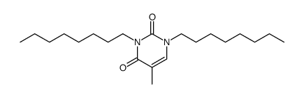 1,3-dioctylthymine Structure