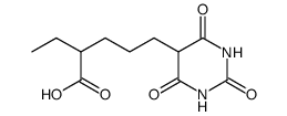 5-Pyrimidinepentanoic acid, α-ethylhexahydro-2,4,6-trioxo结构式