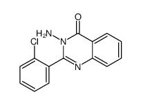 3-amino-2-(2-chlorophenyl)quinazolin-4-one Structure