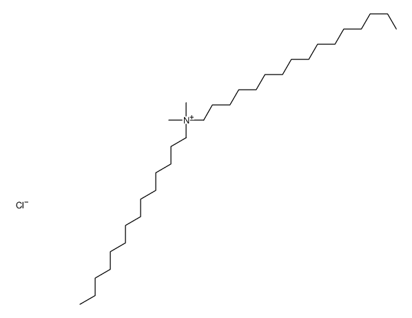 hexadecyl-dimethyl-tetradecylazanium,chloride Structure