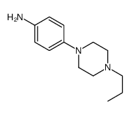 4-(4-propylpiperazin-1-yl)aniline结构式