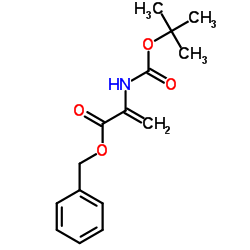 N-Boc-dehydroAla-OBn结构式