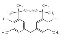 4,4-亚甲基双(2-叔丁基-6-甲基苯酚)结构式