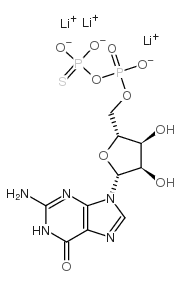 Guanosine 5′-[β-thio]diphosphate trilithium salt picture