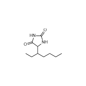 5-(Heptan-3-yl)imidazolidine-2,4-dione Structure