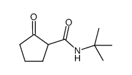 N-(tert-butyl)-2-oxocyclopentanecarboxamide Structure