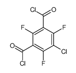 5-chloro-2,4,6-trifluorobenzene-1,3-dicarbonyl chloride Structure