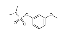 3-methoxyphenyl dimethylsulfamate结构式