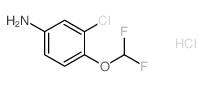 3-CHLORO-4-(DIFLUOROMETHOXY)ANILINE HYDROCHLORIDE picture