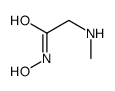 N-hydroxy-2-(methylamino)acetamide结构式