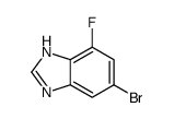 5-溴-7-氟-1H-苯并[d]咪唑结构式