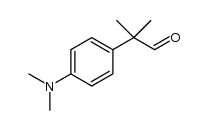 2-(4-(dimethylamino)phenyl)-2-methylpropanal结构式