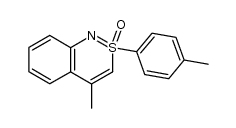 4-methyl-2-(p-tolyl)benzo[c][1,2]thiazine 2-oxide结构式